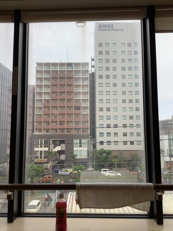 お部屋からの眺め　58号近くなので騒音が