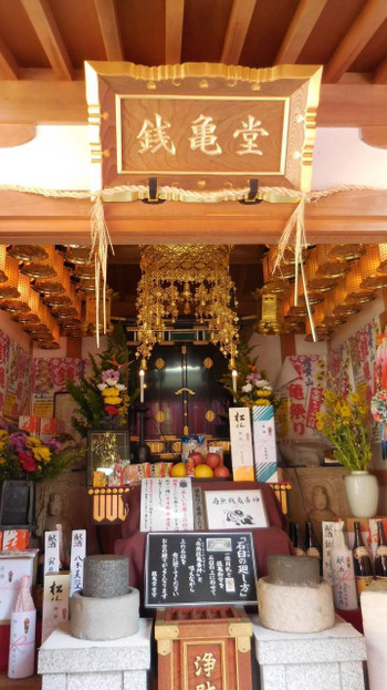 金運招福の銭亀善神が祀られている唯一の場所へ3067342