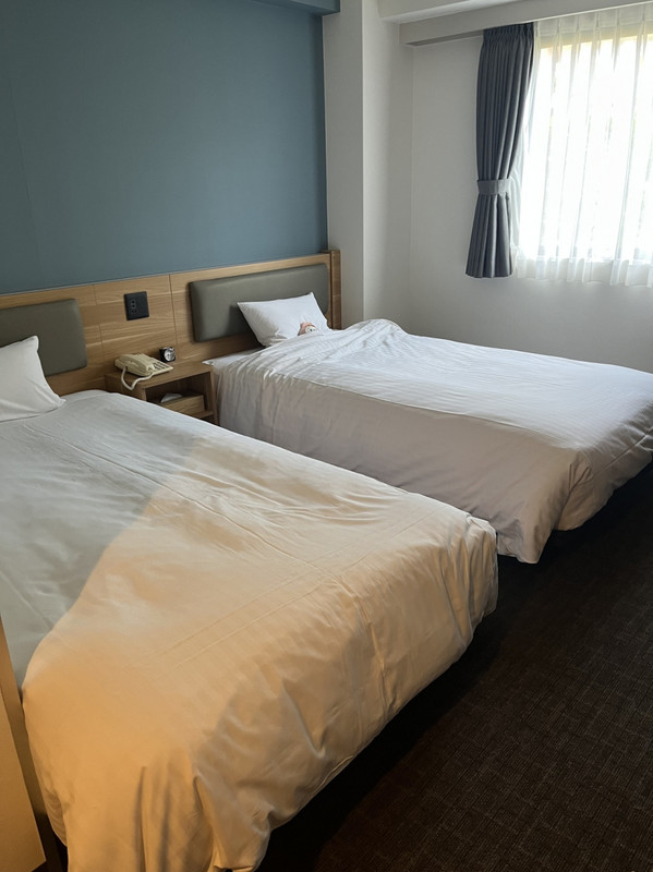 ツインのお部屋でした
