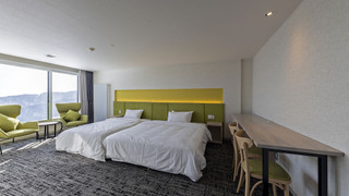 デラックス ツインルーム 禁煙 レイクビュー