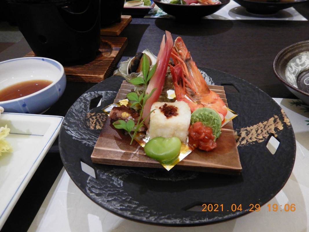 季節物の盛り合わせ・・・