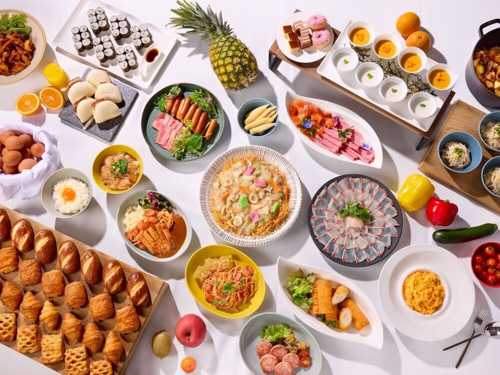 朝食ビュッフェ