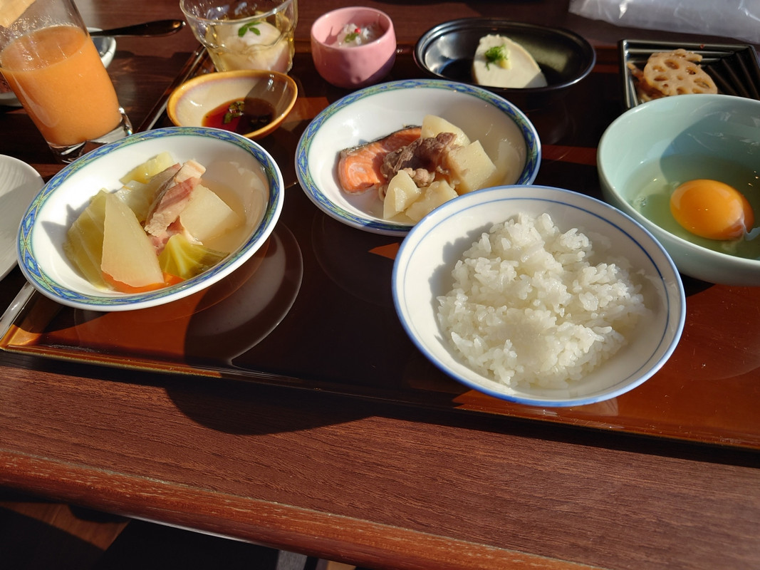 ハイレベルな朝食ビュッフェ