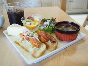 「パークサイドカフェ」 料理 73883365 森のガーデンサンド