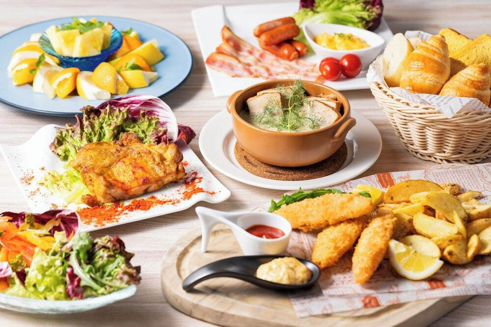 朝食ビュッフェ