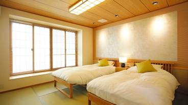 四季亭特別室 ベッドルーム＋和室 / 1