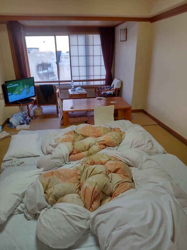 寝た後ですが・・・　布団マットレスはなかなか良い質