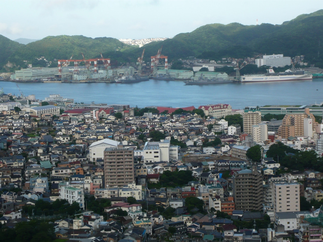 客室からの景色