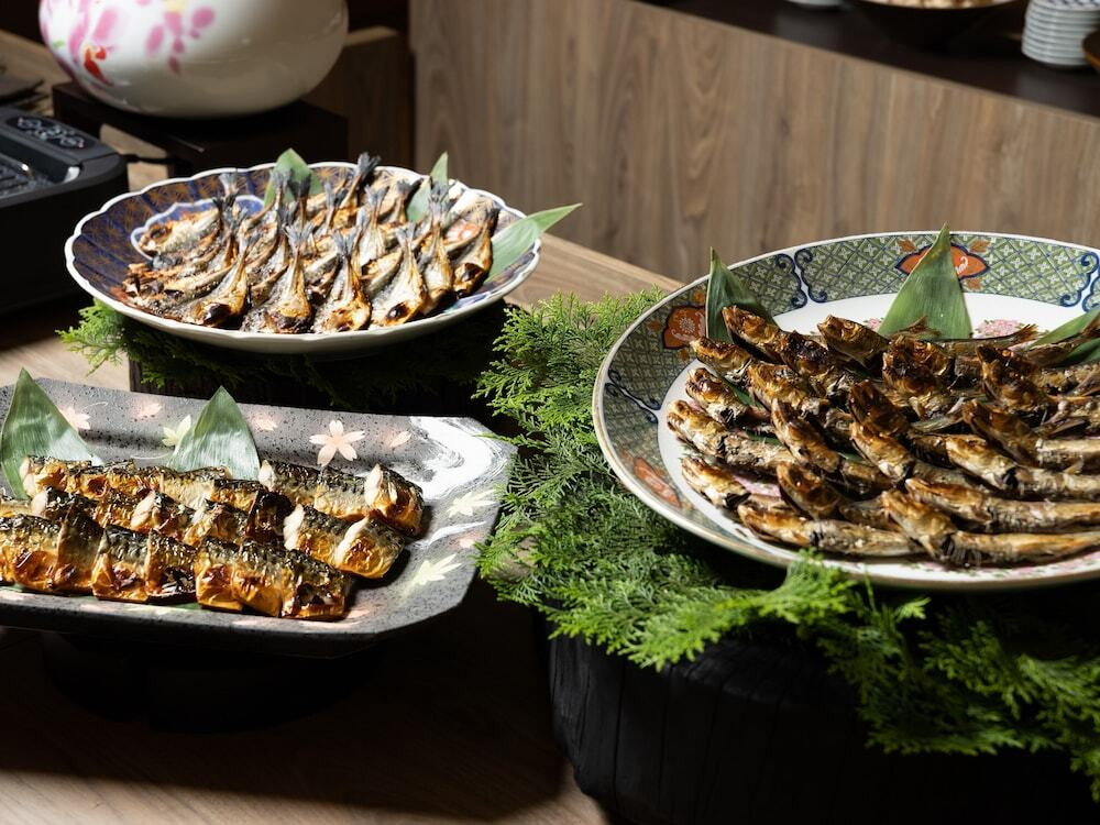 朝食ビュッフェ