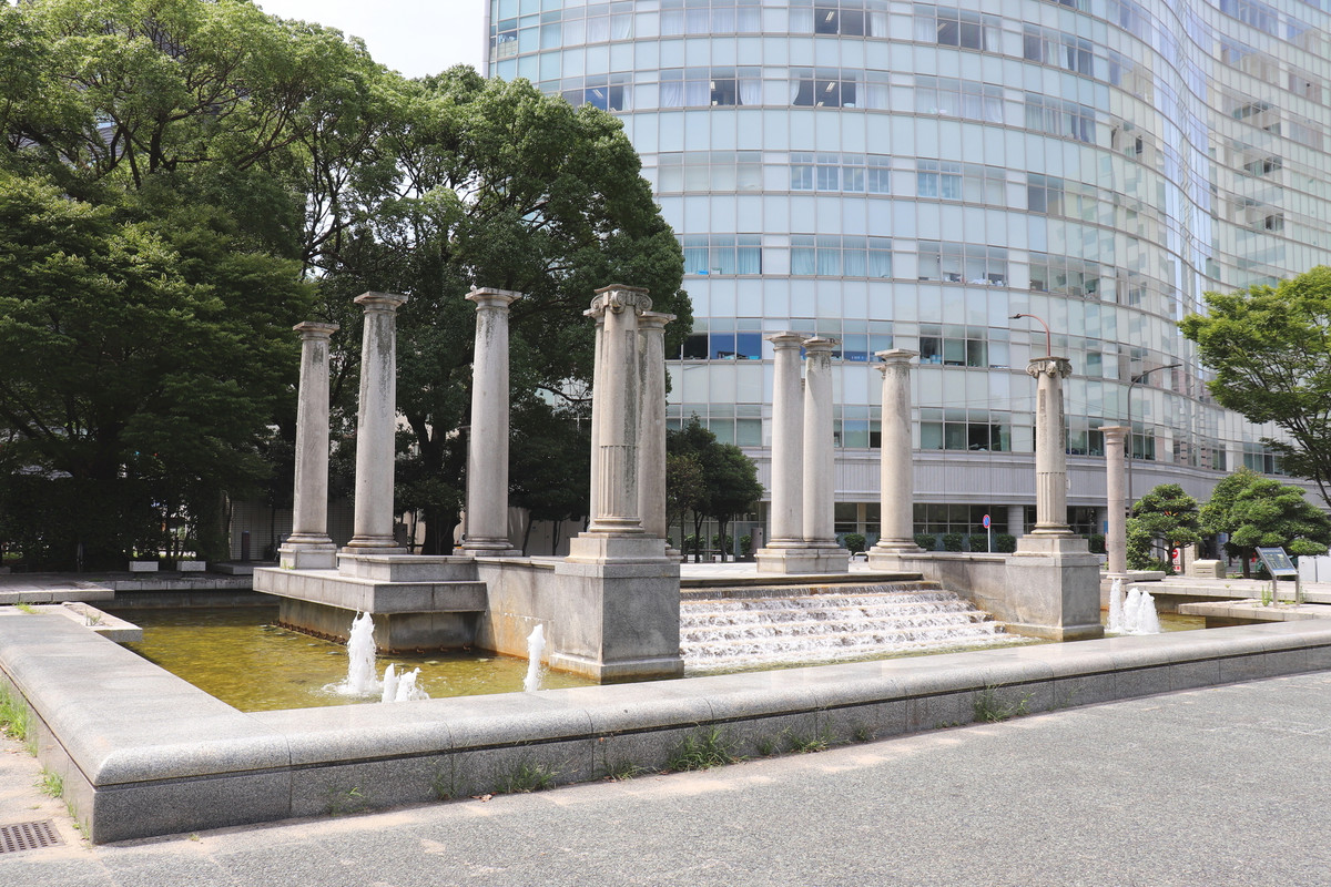 天神中央公園の噴水