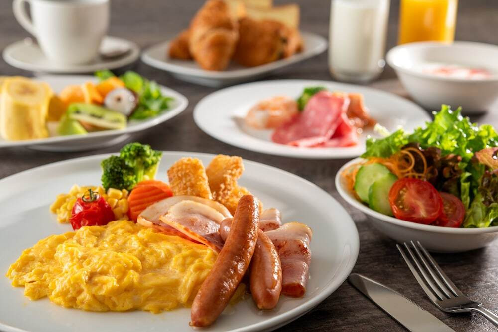 朝食ビュッフェ