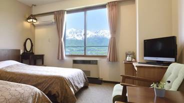 北アルプス側 洋室ツイン / 1