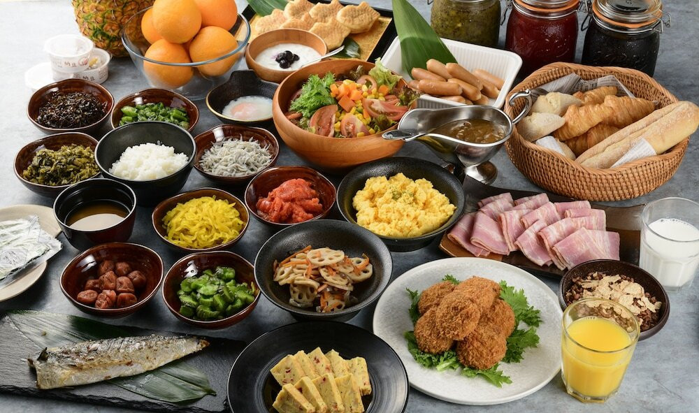 朝食ビュッフェ