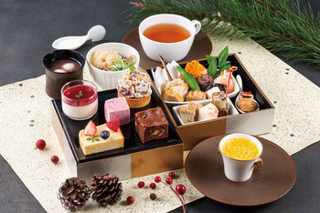 「スカイツリービューレストラン 簾」 料理 187400546 冬のアフタヌーンティー