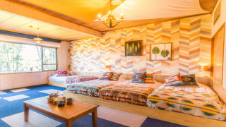 【アンダピング館1F】テラスつきファミリー2〜4名様 [フォースルーム] [禁煙] [海が見える]