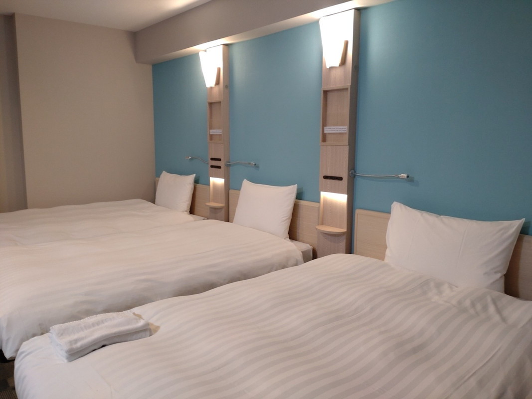 東横イン 富士山大月駅_トリプルベッド