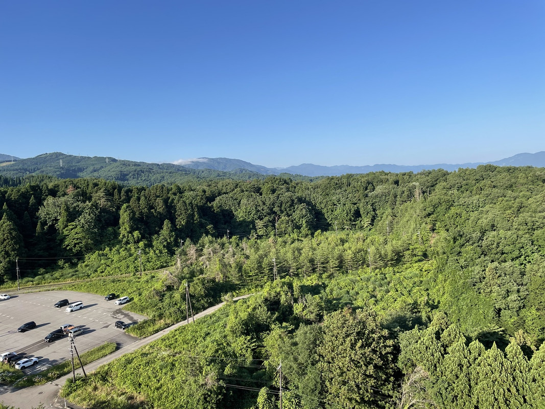 客室11階からの眺望