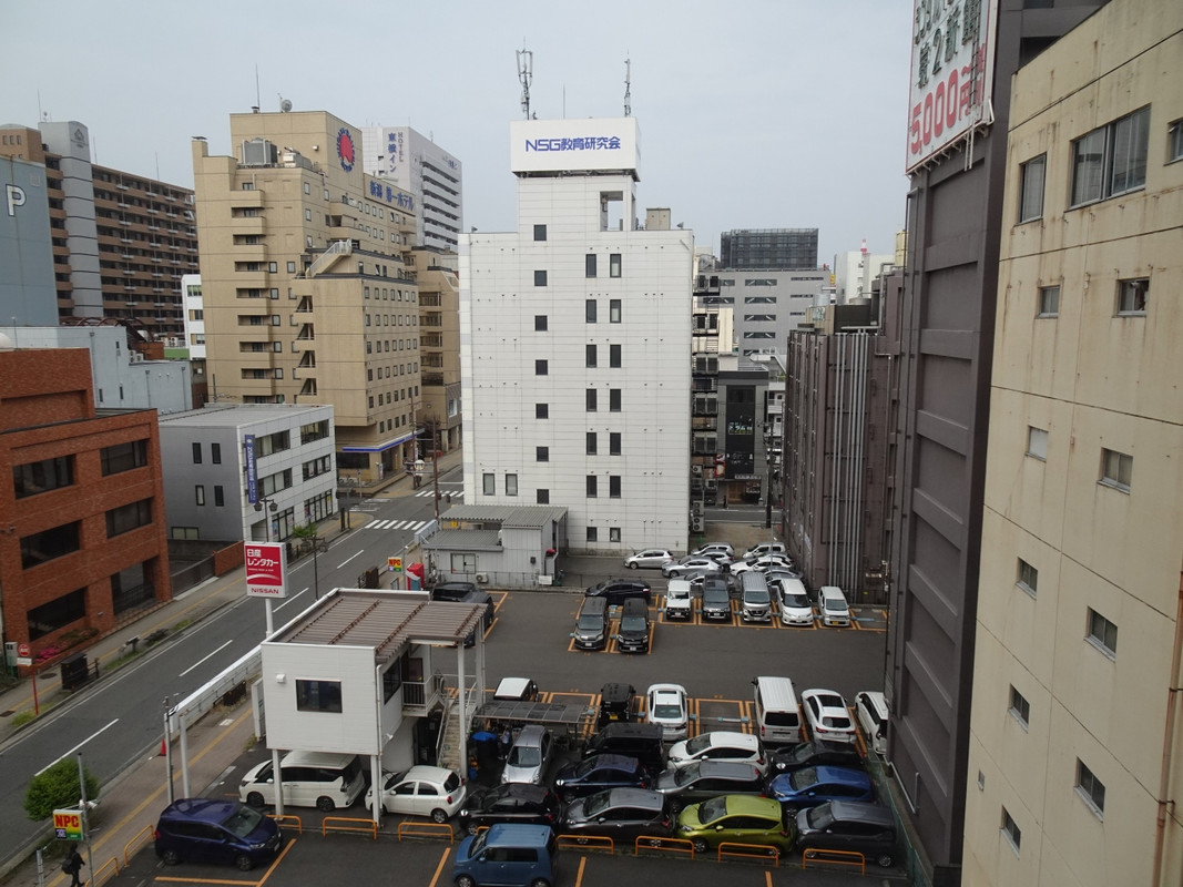 眺めはいま一つ