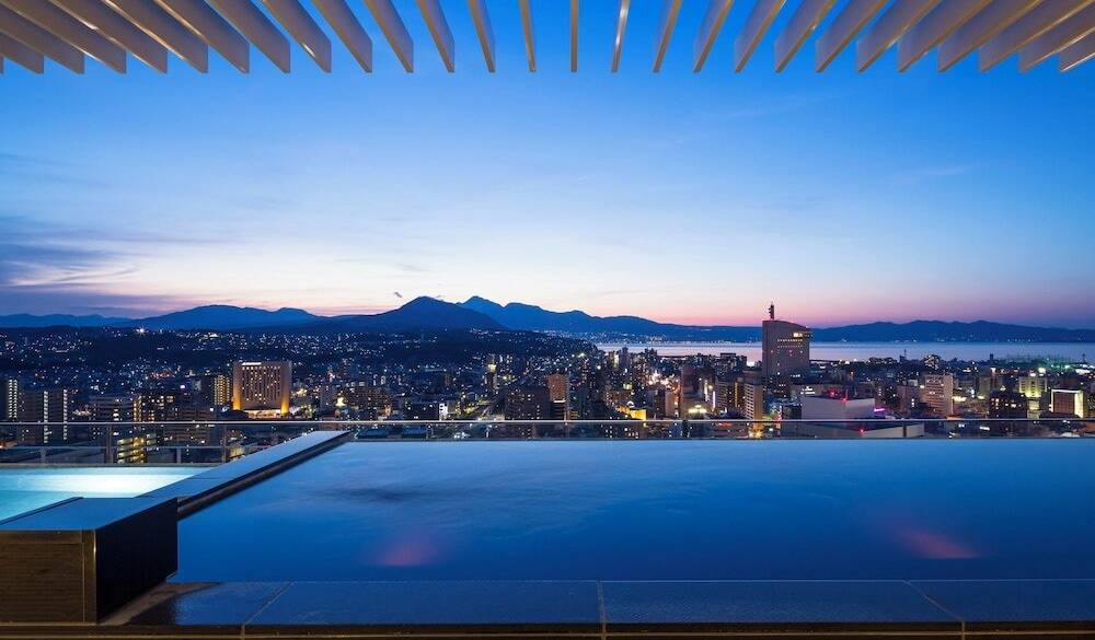 21階の天空露天風呂 / 1