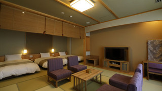 (月の坐) 和洋室 天然温泉檜内風呂 ２階