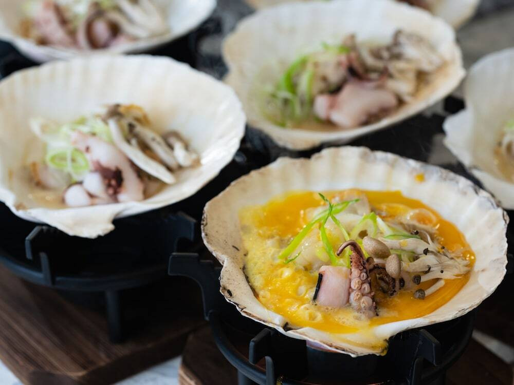 朝食ビュッフェ