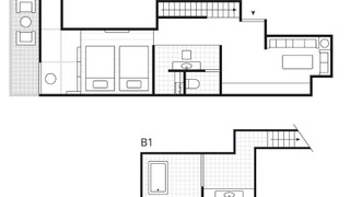 プレミア ツインルーム ラウンジアクセス禁煙