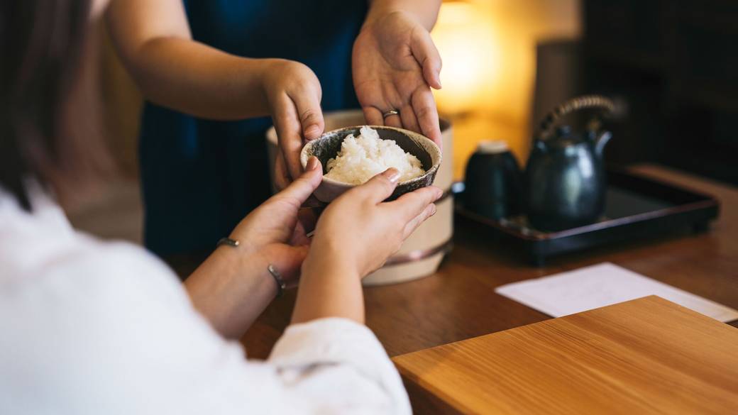 もちもちとした食感のご飯 / 3