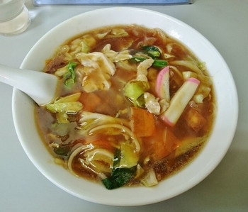 「中華みやこ」料理 791956 うま煮そば　700円