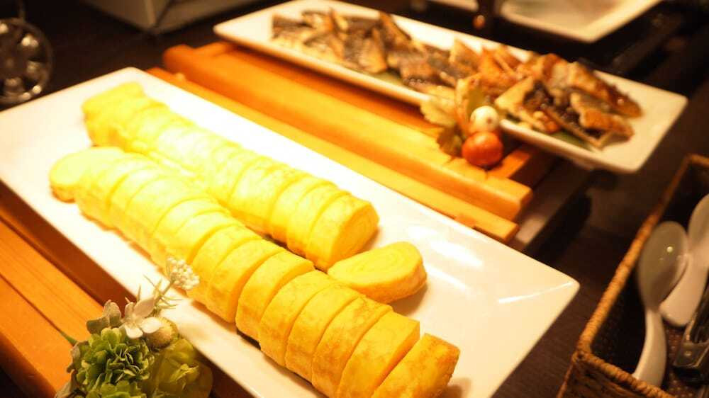 朝食ビュッフェ