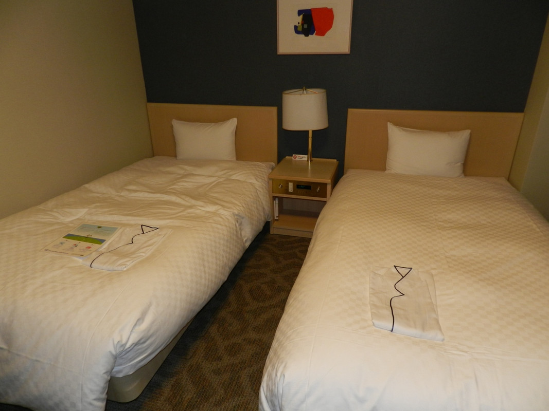 甥っ子夫婦が泊まったツインルーム