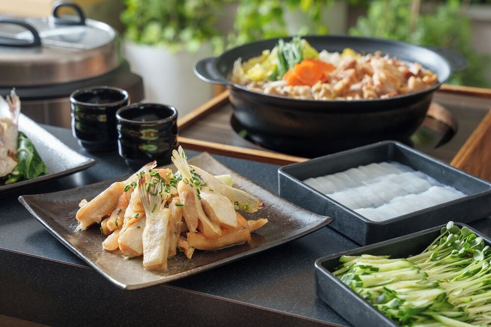 朝食ビュッフェ