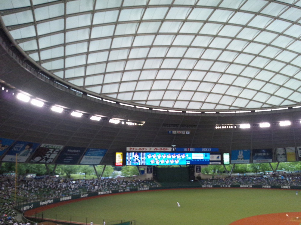 西武プリンスドームで野球観戦！742984