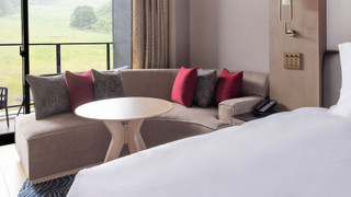 クラシック ルーム ダブルベッド 2 台 マウンテンビュー