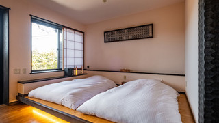 和洋室 ダブル 又は ツインルーム 35平米 (離れの露天風呂付き客室)「禁煙」