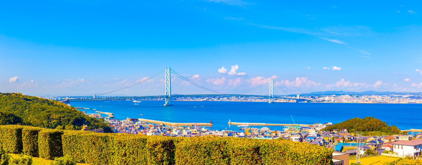 明石海峡大橋 淡路島 兵庫県