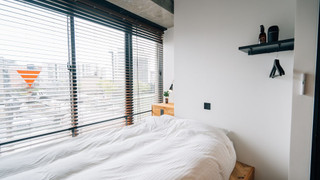 スタンダードルームリバービュー ダブルベッド1台 禁煙