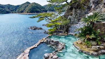 露天風呂「紀州潮聞之湯」③ / 3