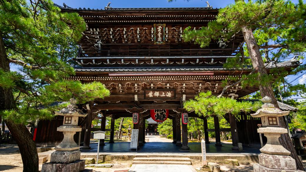 日本三文殊の一つ「智恩寺」 / 2