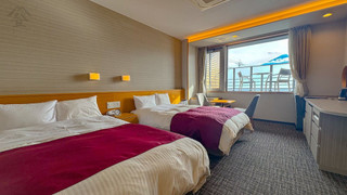 特別室 デラックスツインルーム - 富士山側 テラス付き, 2nd Floor (25.64平米)