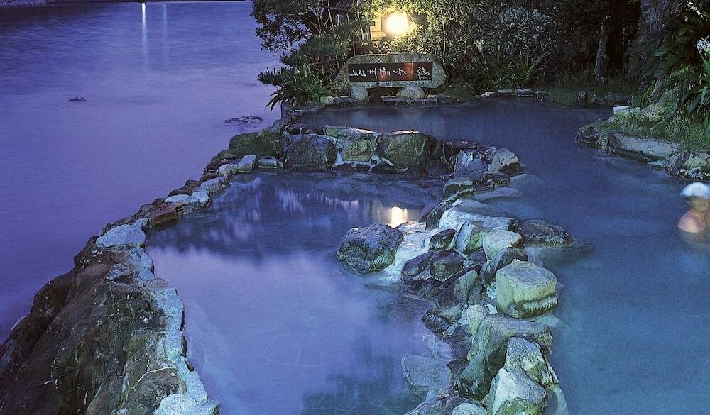 露天風呂「紀州潮聞之湯」夜 / 3