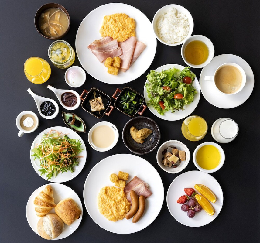 朝食ビュッフェ