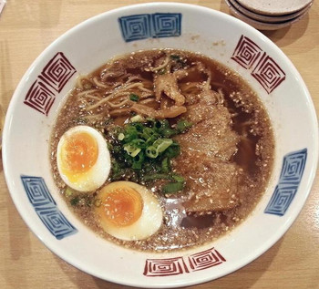 「新町ら～めん」料理 804620 【新町Wスープ + 煮卵】￥650 + ￥100