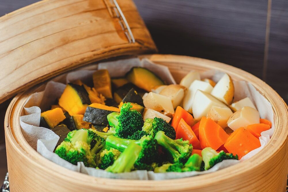 朝食ビュッフェ