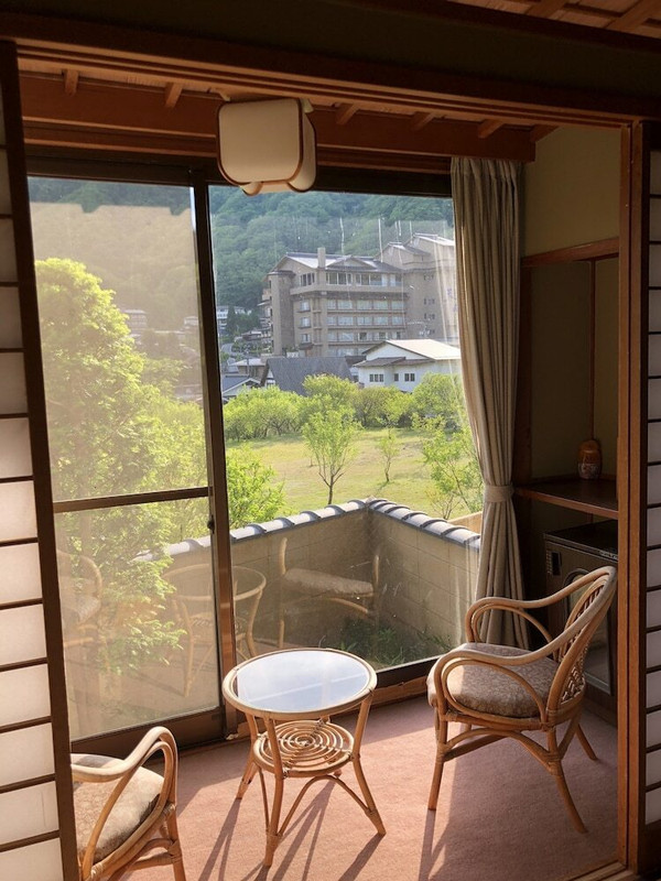 部屋からの景観