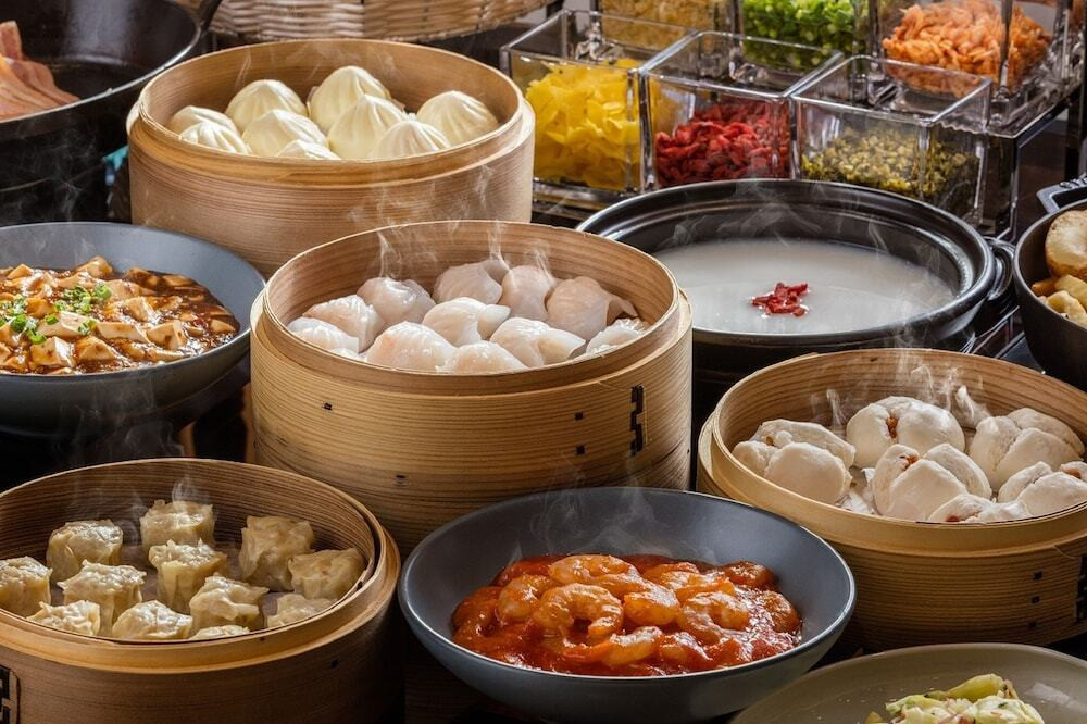 朝食ビュッフェ