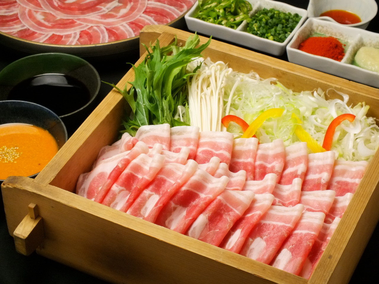 「六本木 SHALALA」料理 107873 ねぎ豚蒸ししゃぶ