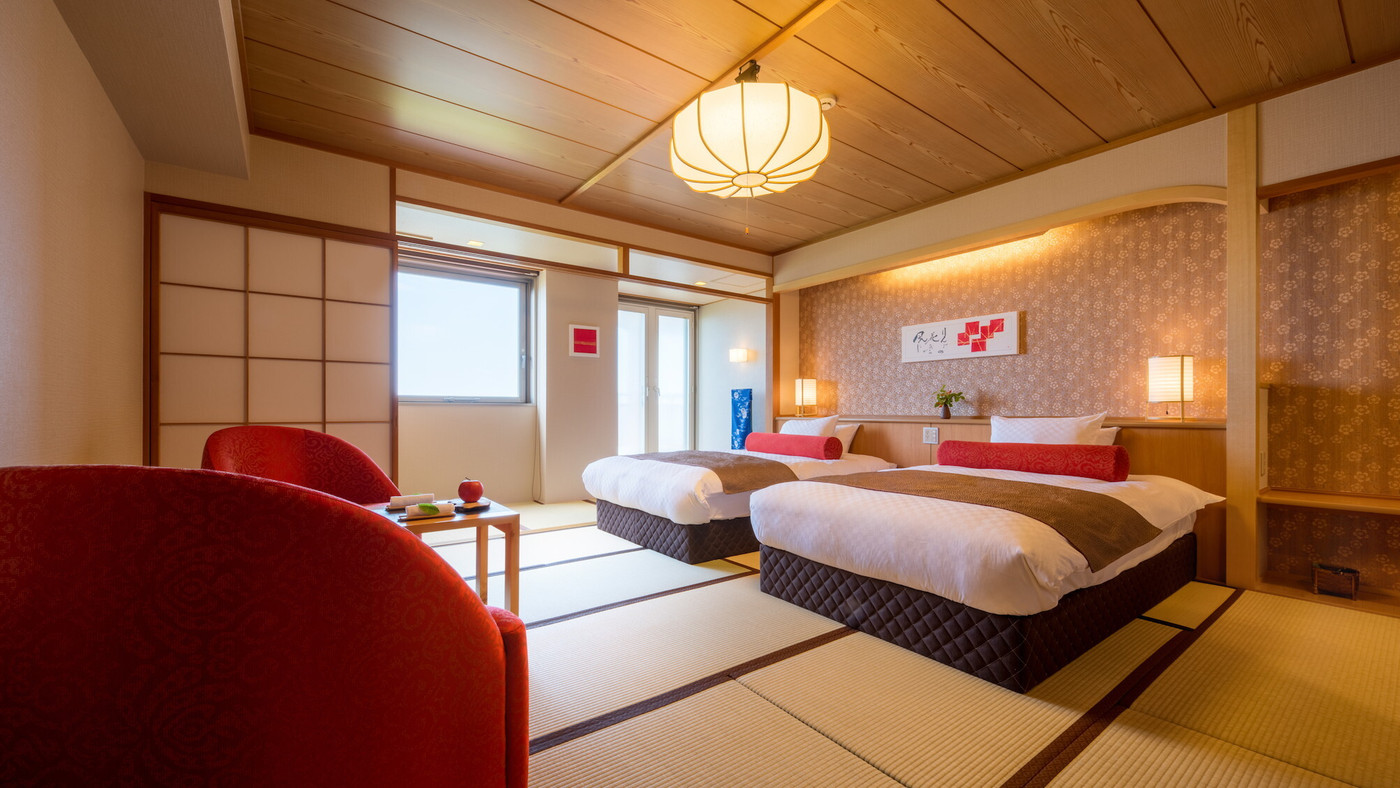 日本海を一望できるロケーション。貸切風呂やお風呂グッズ、お子様ランチがうれしい！3465567