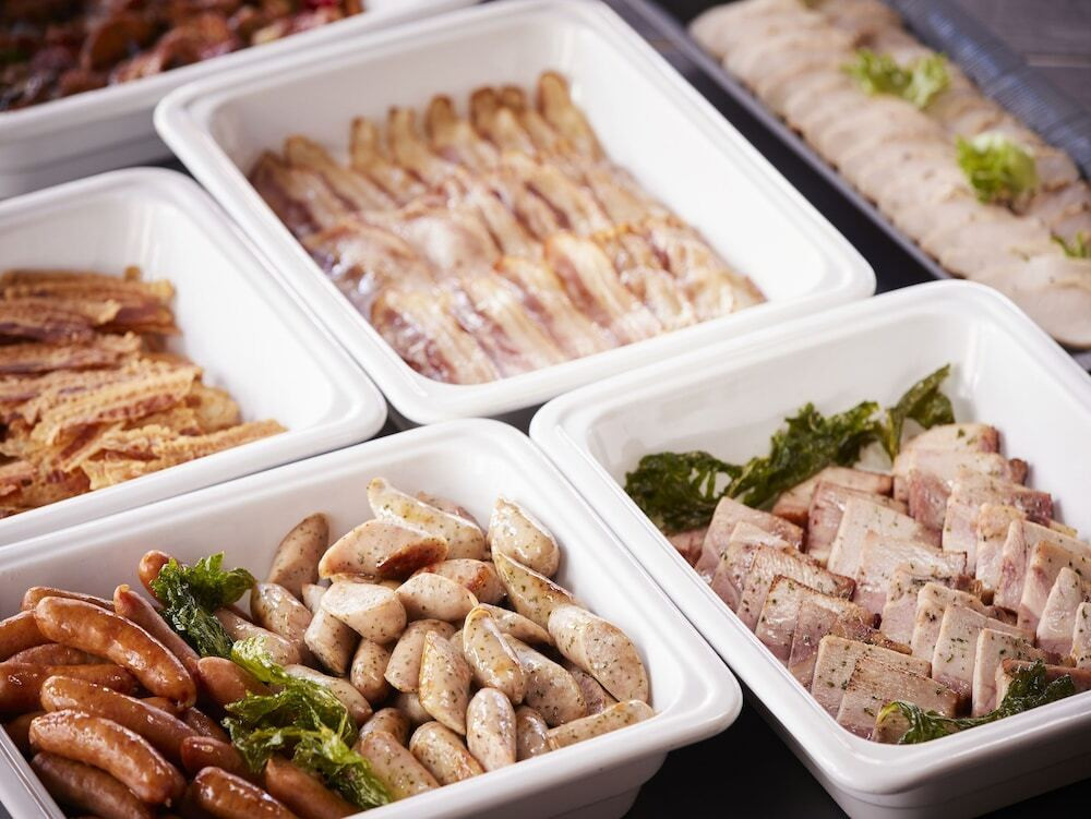 朝食ビュッフェ