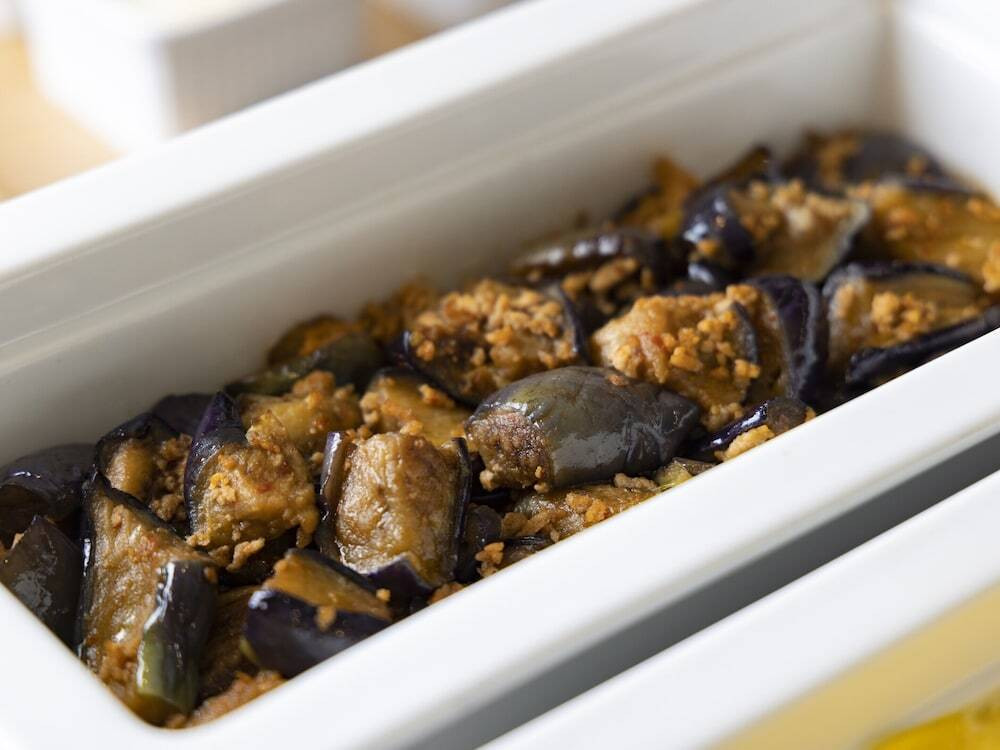 朝食ビュッフェ