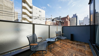 スーペリア ダブルルーム ダブルベッド 1 台 喫煙可 テラス